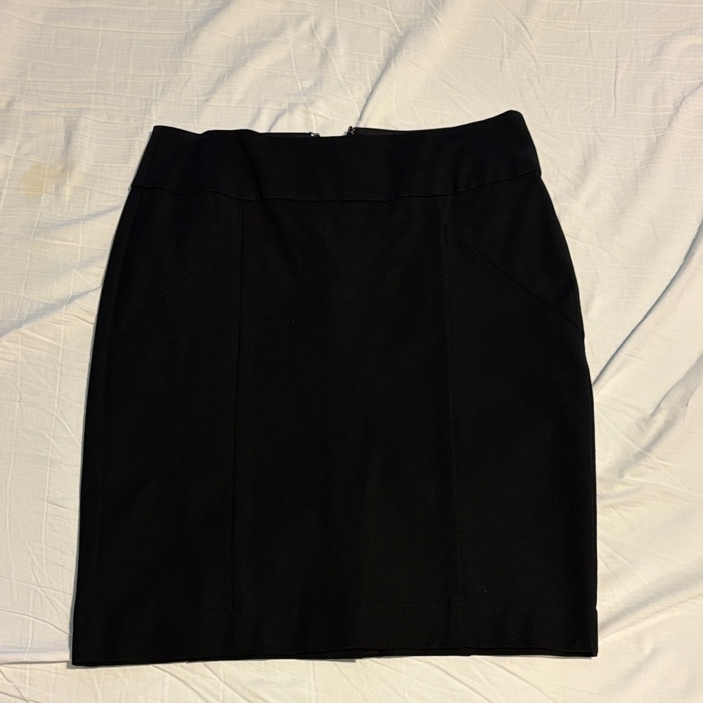 Banana Republic Elegant Black Pencil Skirt